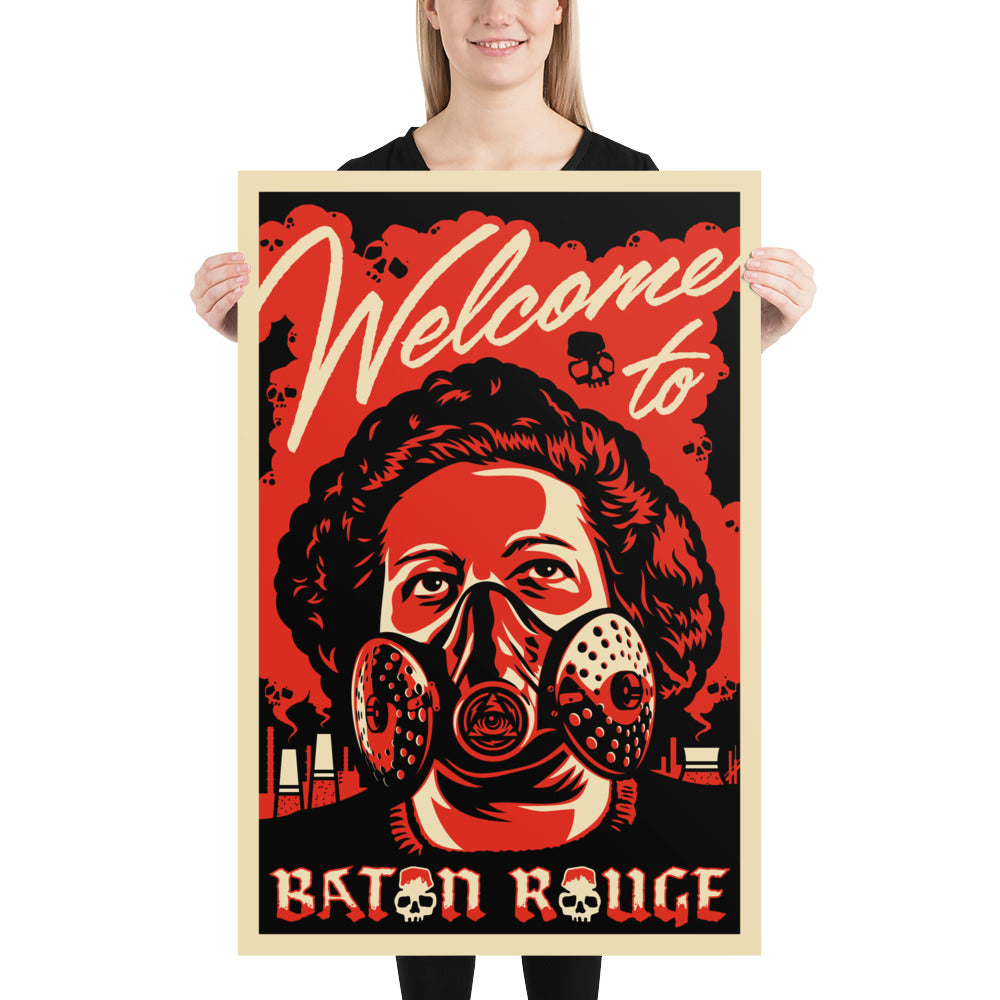 Icon Welcome to Baton Rouge Giclée Poster