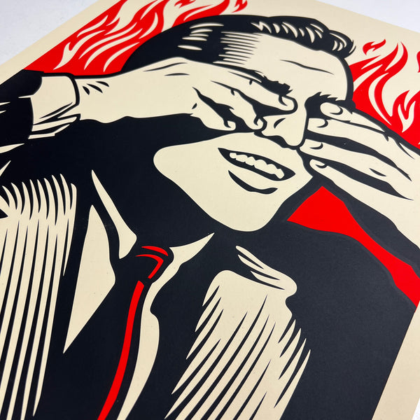 Beware Denihilsm Screen Print