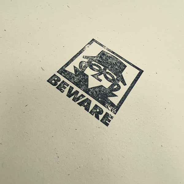 Beware Radio Tower Screen Print