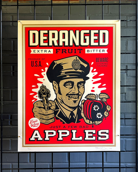 Brad Jensen Deranged Fruit Screen Print