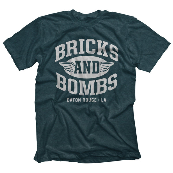 Bricks and Bombs Run Hard T-shirt